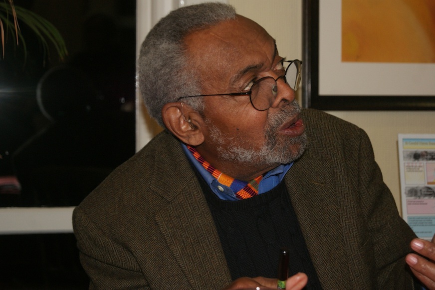 Amiri Barak at Ilkley Literature Festival, Yorkshire 2012